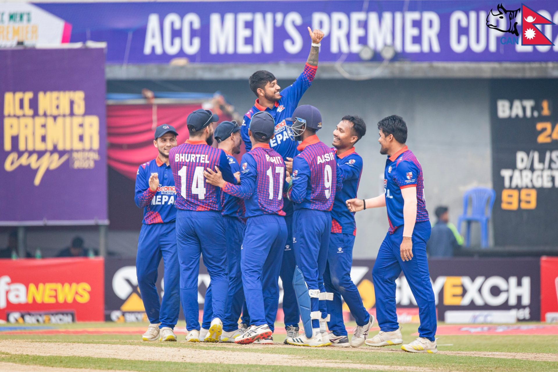 ICC Cricket World Cup Qualifier 2023 : Nepal defeats Oman by 2 wickets