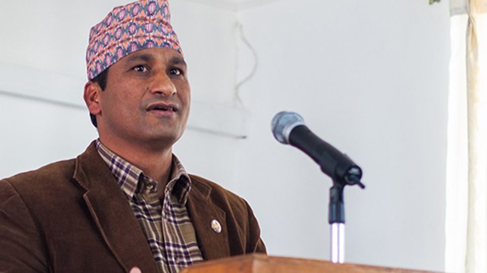 Minister Basnet off to UAE to attend ISA meeting