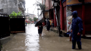 Various parts of the country including Kathmandu Valley witness heavy rainfall