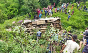 4 killed, 18 injured in Rolpa bus accident