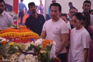 Late UML Vice Chairman Subas Chandra Nembang’s body taken home