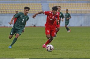 Nepal lost to Pakistan in SAFF U-19