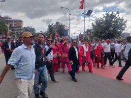 Agitating teachers stage protest by dancing on the Street