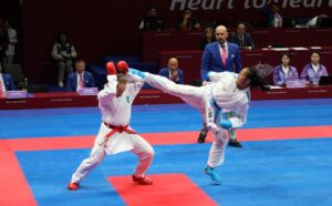 Karate player Gurung enters final, confirming silver medal