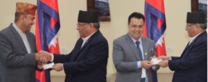 Kul Acharya and Badri KC get non-resident Nepali citizenship