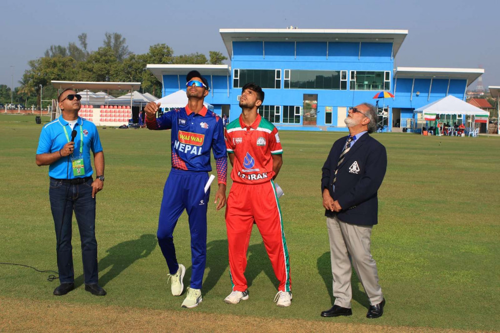 Nepal defeated Iran by a huge margin of 274 runs