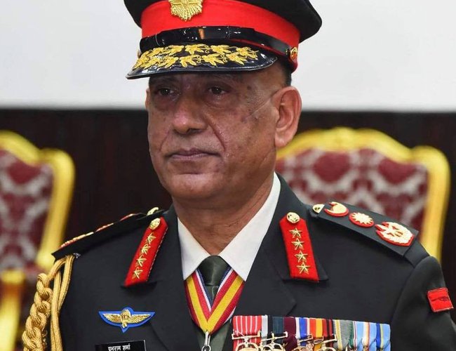 Army Chief returns home from China visit