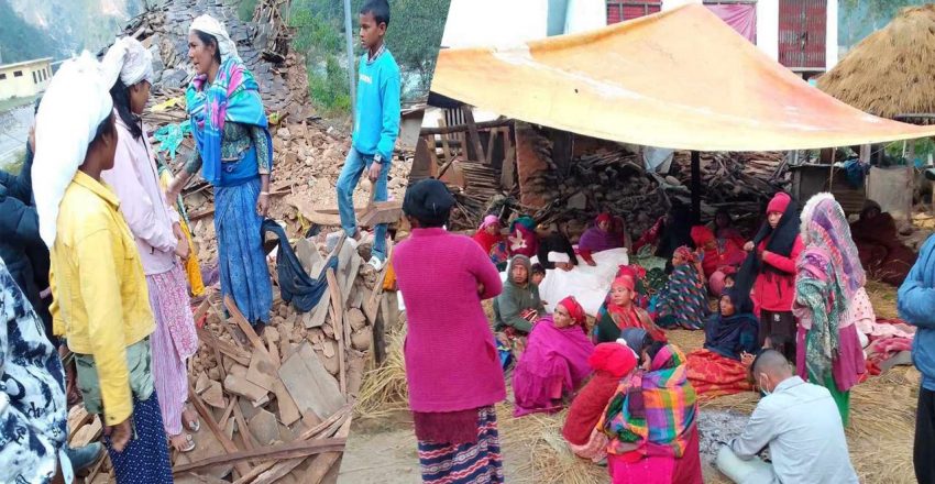 Jajarkot Earthquake: 1,000 plus new moms living under tarpaulins