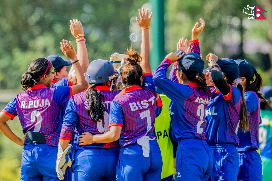 Women’s T20I Series: Nepal wins Japan by 67 runs