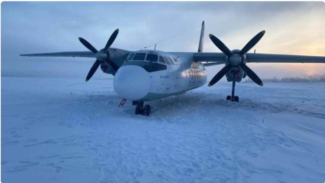 Russian passenger plane lands on frozen river by mistake