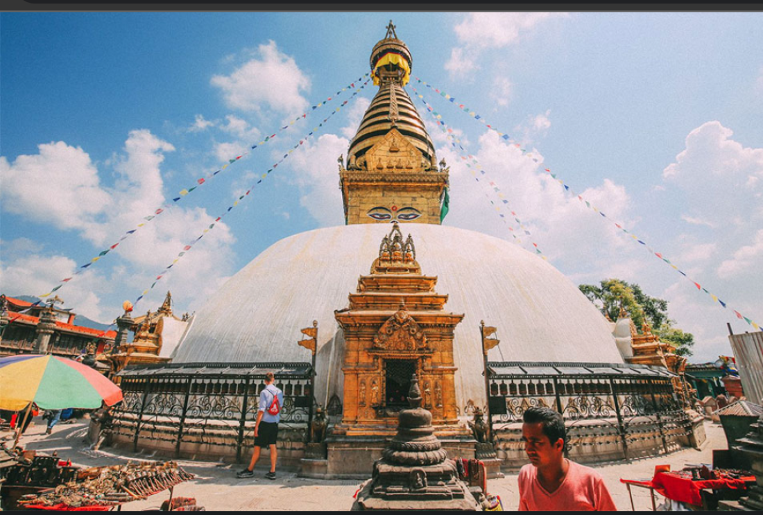 Renovation of Swoyambhunath Stupa completed