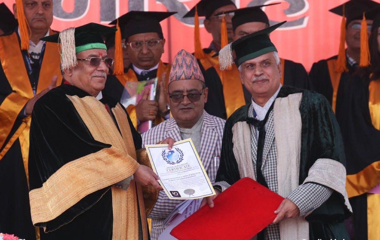 TU sets world record, attended highest number of students in Convocation Ceremony