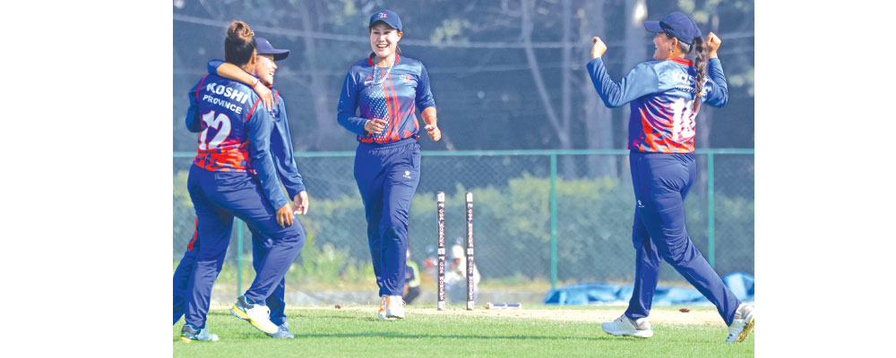 Koshi Province beat Far-West by 8 wickets, secures place in playoffs