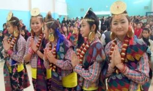 Limbu community celebrating Kakphekwa Tangnam festival today