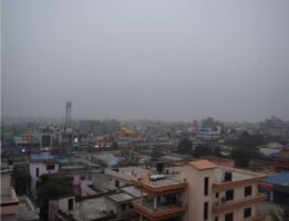 Foggy weather in some places of hill and Terai