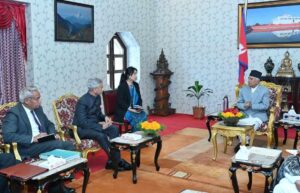 Indian External Affairs Minister Jaishankar meets President Paudel