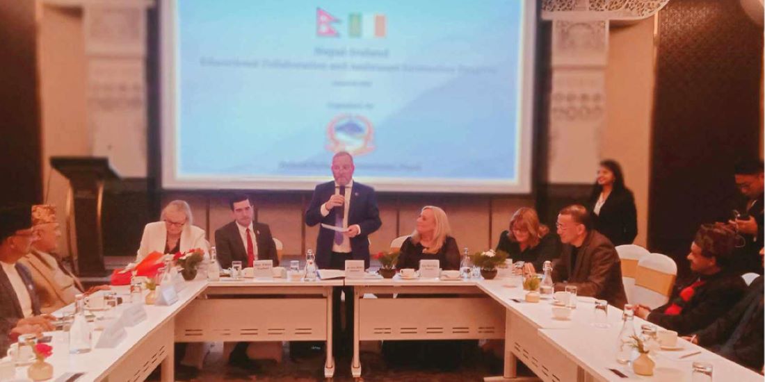 Discussion on cooperation in education between Nepal and Ireland