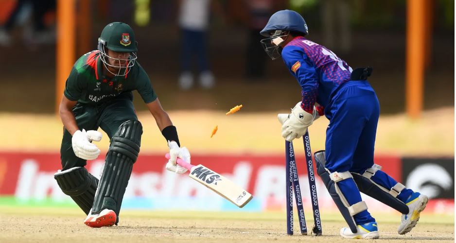 ICC U-19 World Cup Cricket: Nepal defeated by Bangladesh