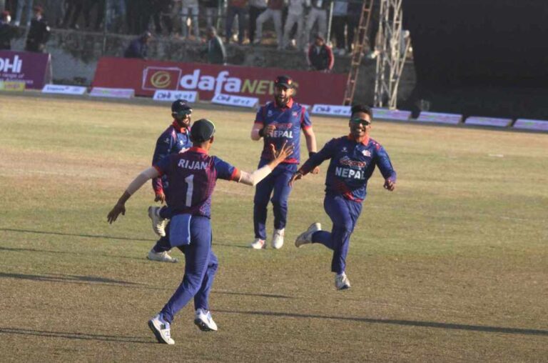 ICC Men’s Cricket League: Nepal sufferes 37-run loss to US