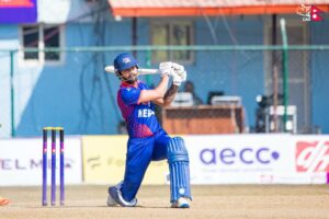 Nepal-Canada ODI Bilateral Series underway, Nepal sets target of 225 runs