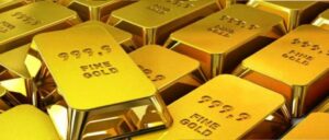 Gold price down Rs 2,400 per tola