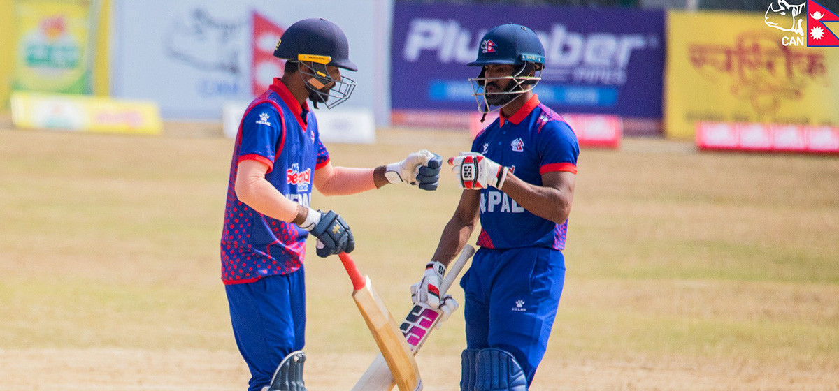 ICC Men’s Cricket World Cup League-2: Nepal trounces Netherlands