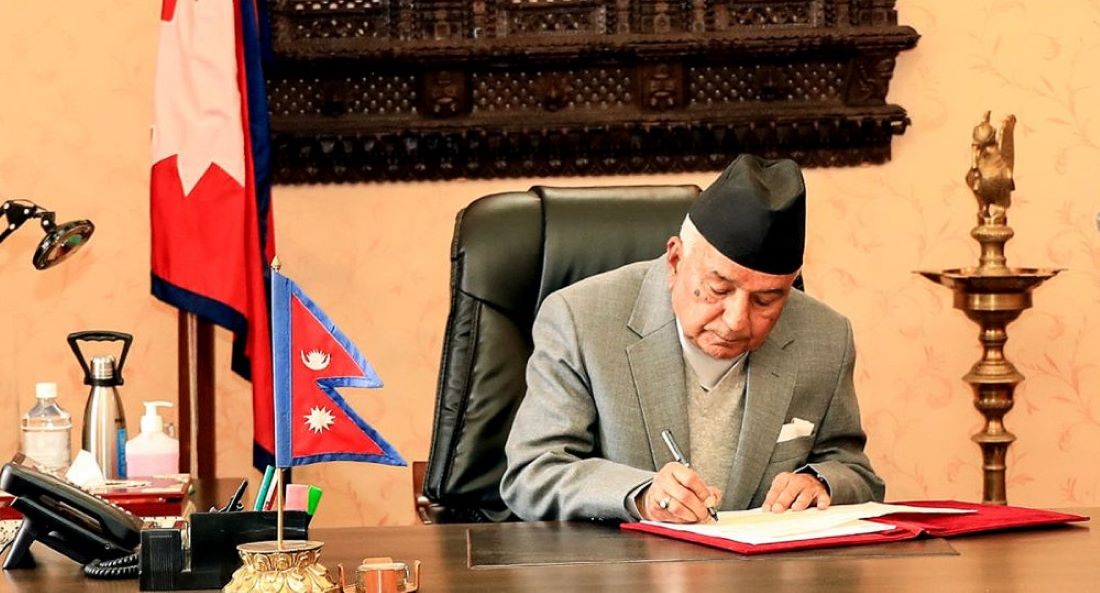 President Paudel appoints ambassadors to Canada and Portugal