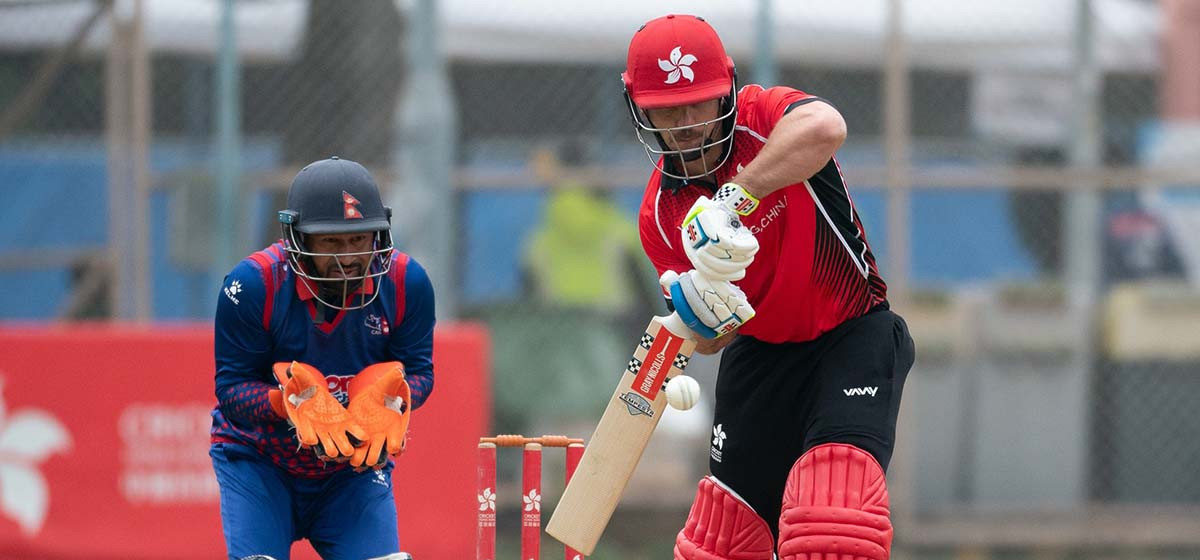 Hongkong defeats Nepal by 73-run in friendly T20 match