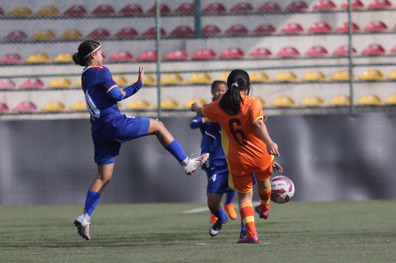 Nepal defeats Bhutan in SAFF U16 Women's Championship Click Nepal