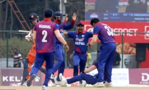 Tri-Nation T20I Series : Nepal defeats Netherlands by six-wickets