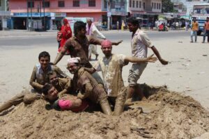 Judsheetal festival being observed with a public holiday in Madhes