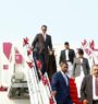 Qatar Emir Al-Thani arrives in Kathmandu