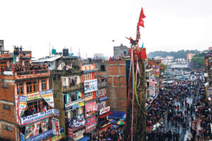 Local holiday in Lalitpur during Rato Machhindranath chariot procession