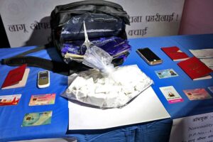 Malaysian citizen arrested with substance looks like cocaine