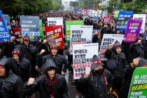 South Korea Samsung union declares ‘indefinite’ strike