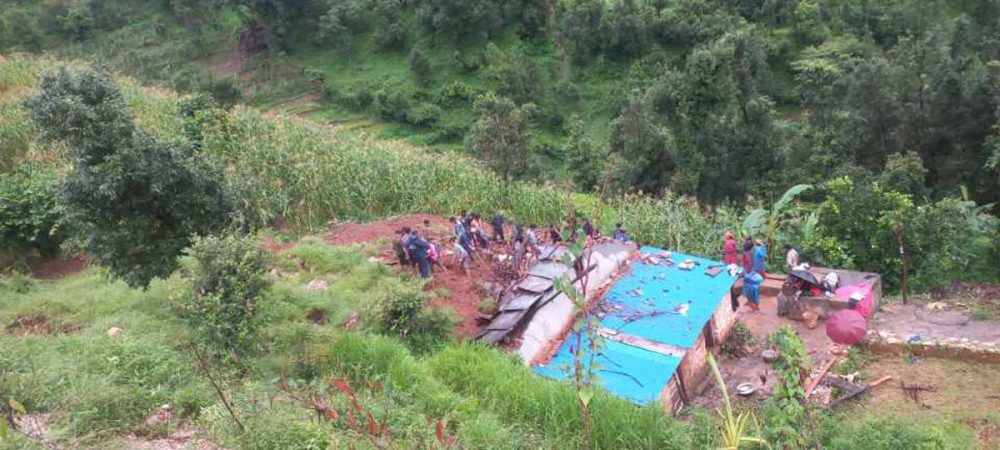 Bajhang landslide: Four dead; six rescued alive