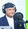 PM Oli records his voice in social movie ‘Nametine Ghau’