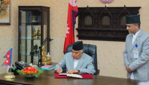 President  Poudel authenticates TRC Bill