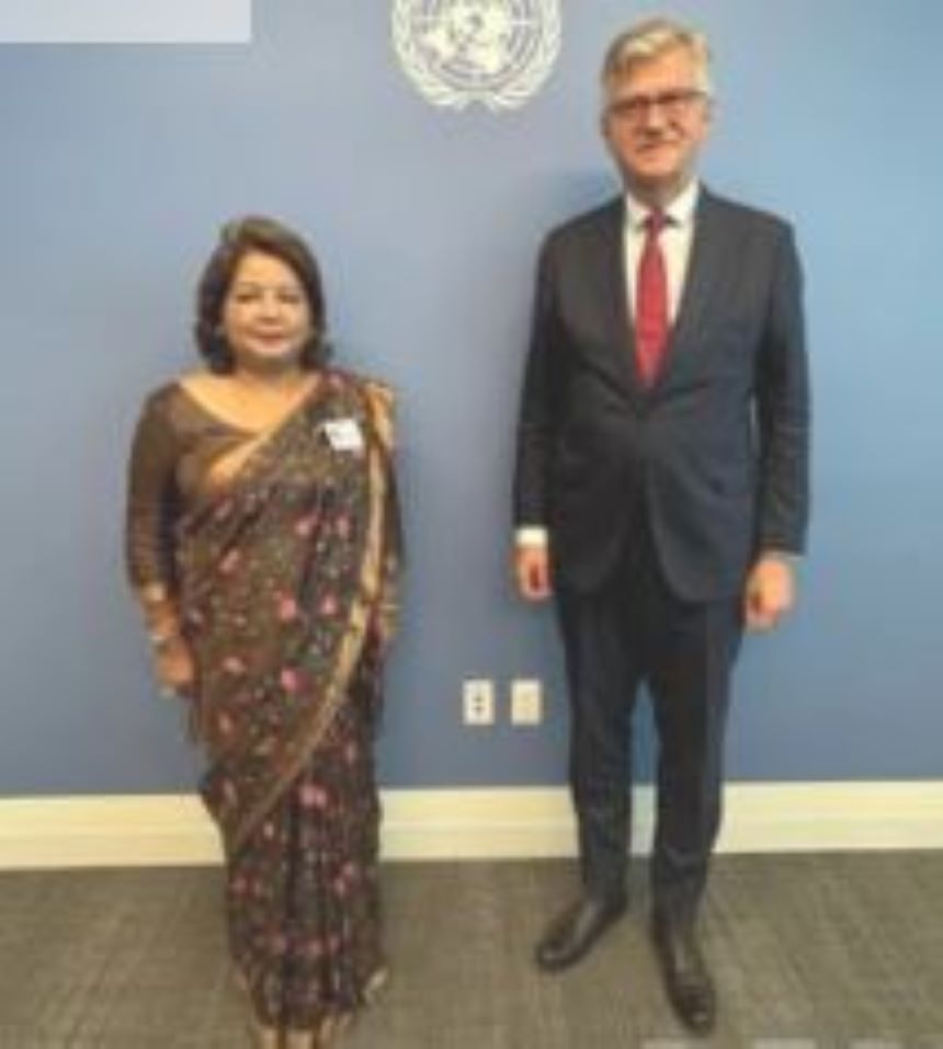 Foreign Minister Rana meets with UN USG Lacroix