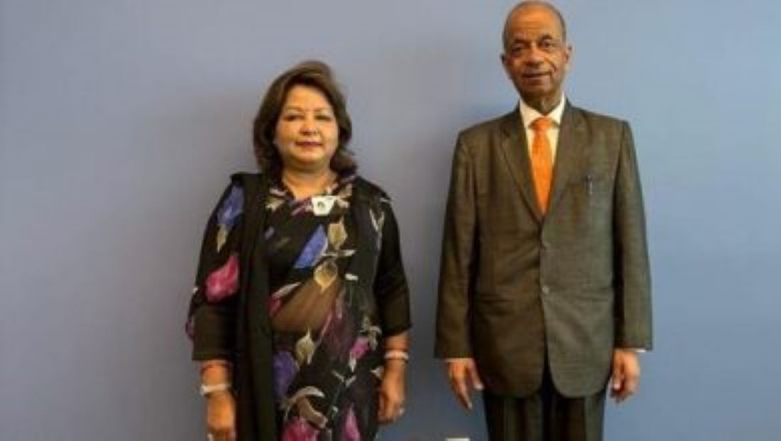 Foreign Minster Dr Rana holds meeting with UN Under-Secretary-General Khare