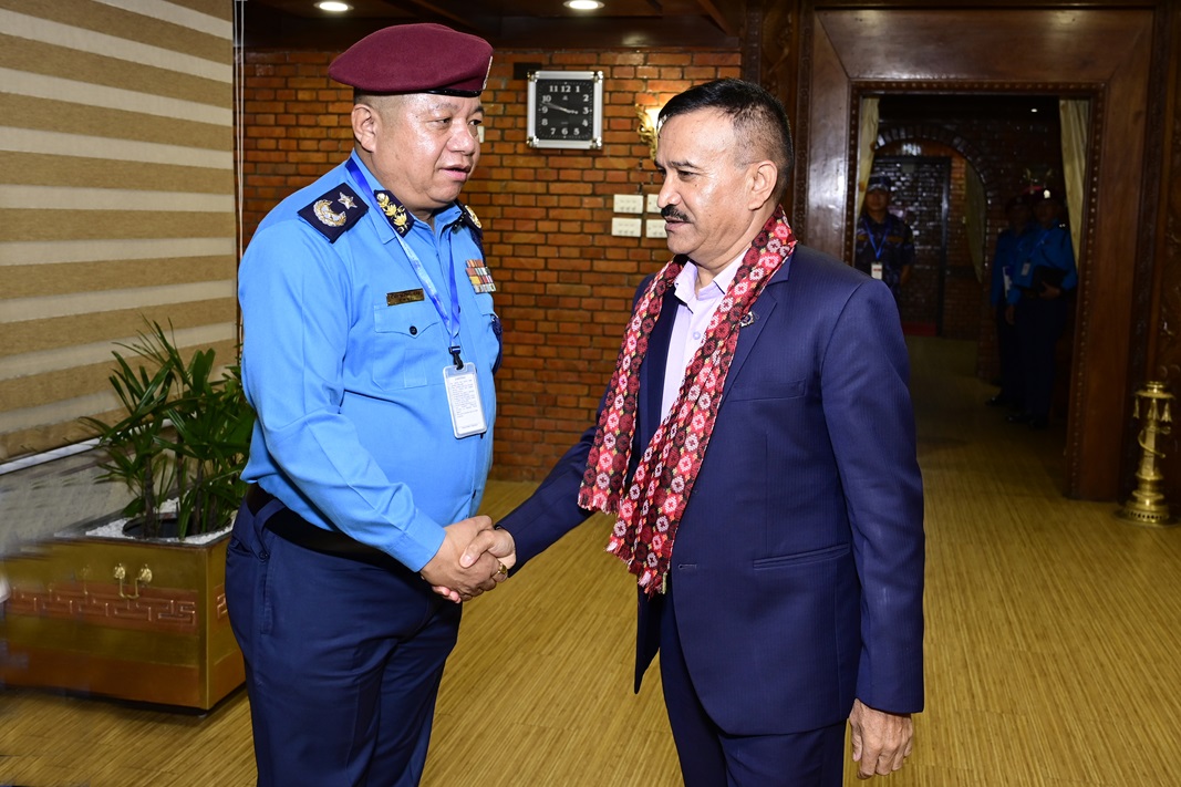 Nepal Police Chief Kunwar leaves for Greece