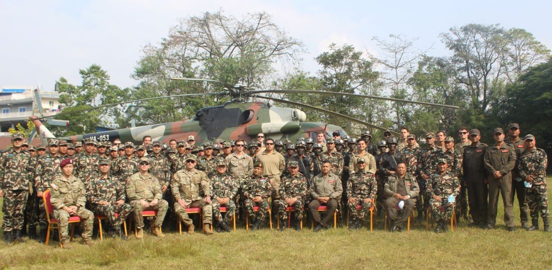 Joint drill of Nepali and US security forces on Disaster Response begins today