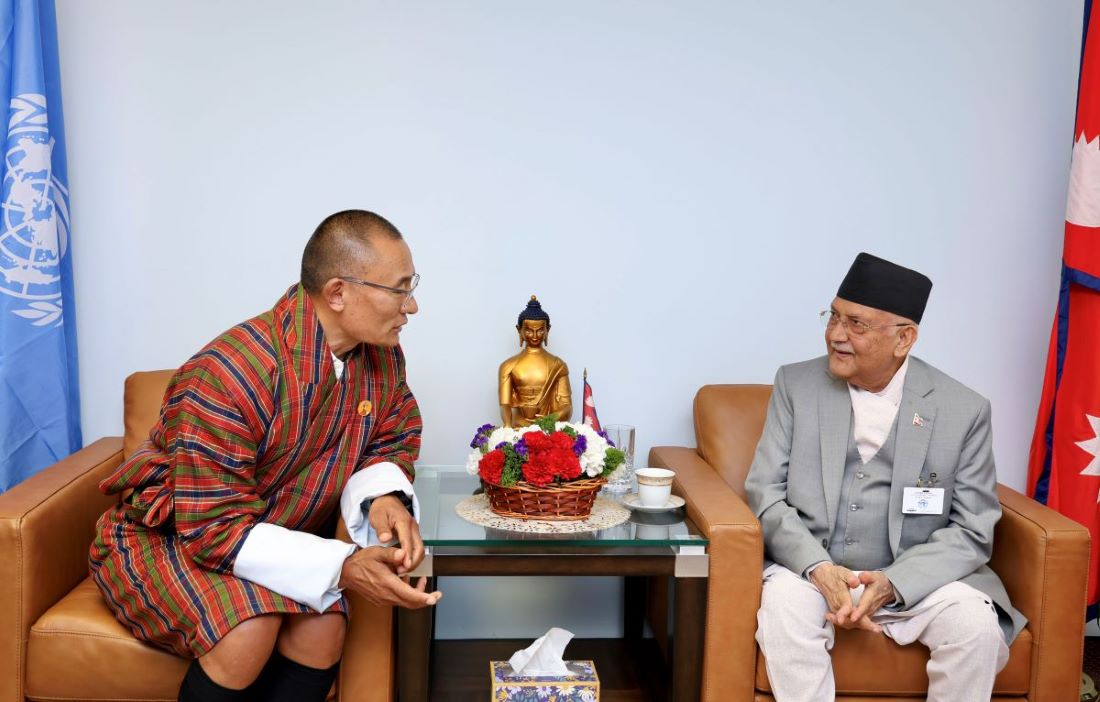 Nepal-Bhutan PMs discuss about people-to-people and trade relations