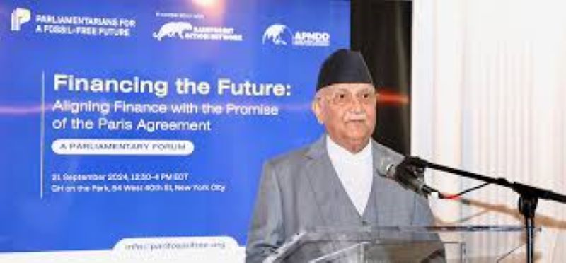 Countries emitting carbon should pay compensation: PM Oli