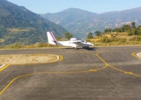 Suketar airport resumes flight service with weather improvement