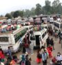 Number of people leaving Kathmandu for hometown to celebrate Dashain increasing