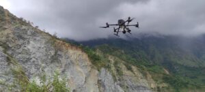 Drone used to transport daily essentials to Mohare Danda