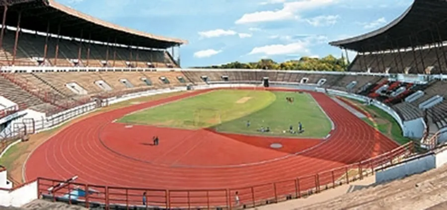 construction of Gautam Buddha International Cricket Stadium progressing steadily