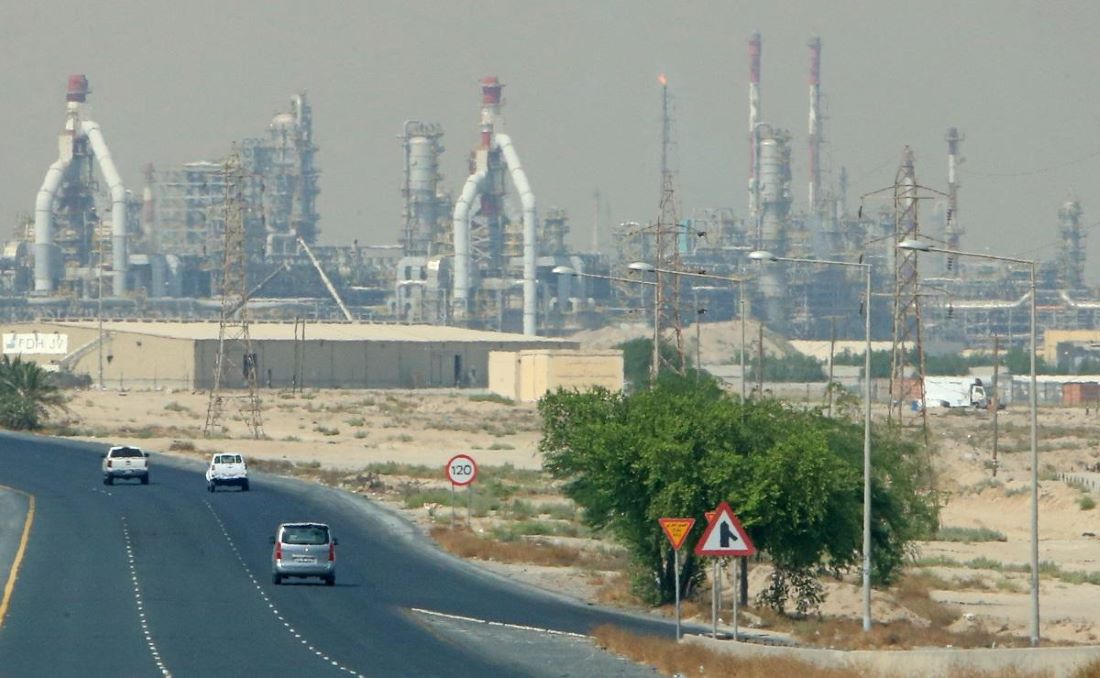 Oil prices jump, stocks fall on Middle East tensions