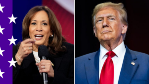 Battleground states too close to call as Trump and Harris get early wins